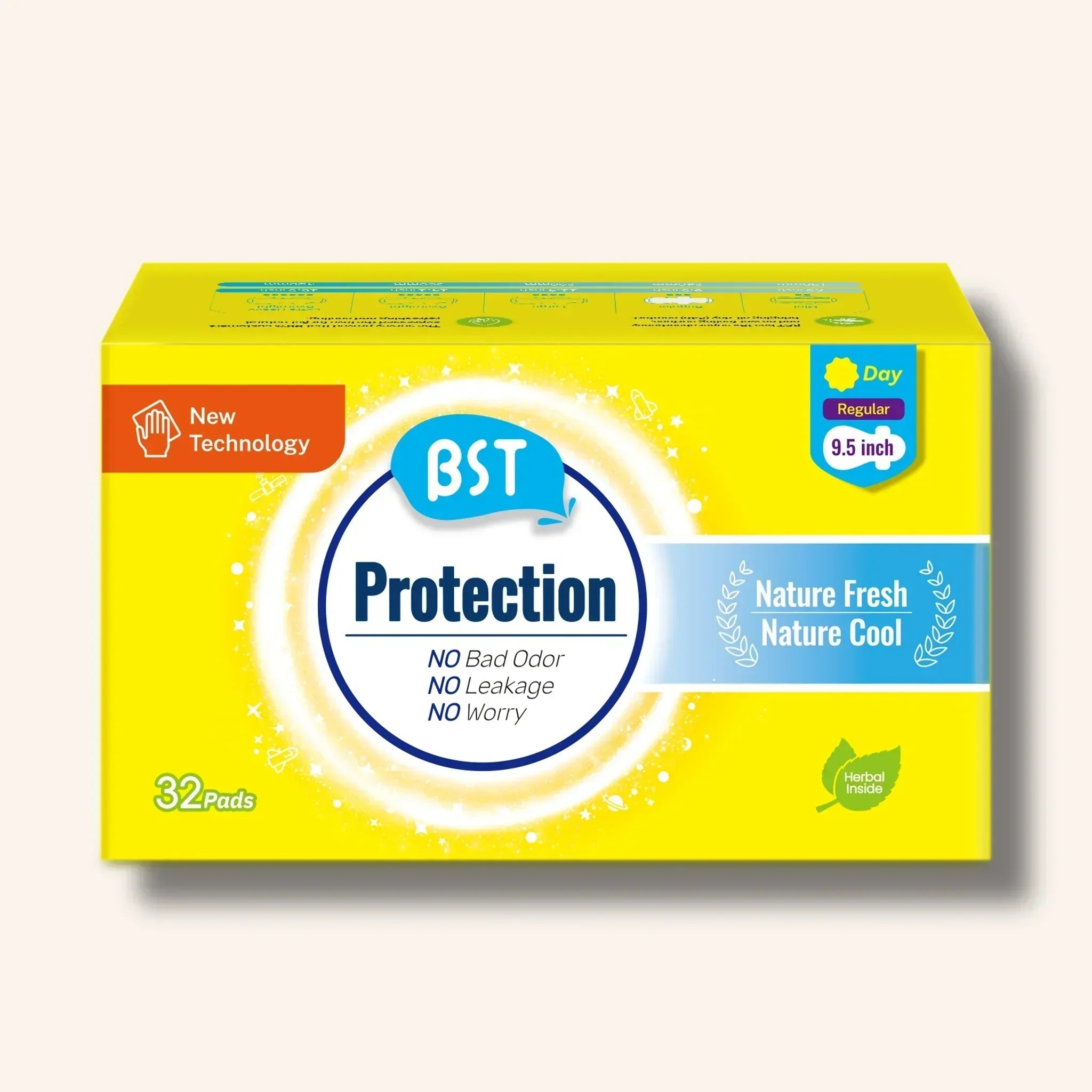 Regular Natural Mint Daily Pads